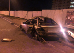 Последствия пьяного ДТП с тремя автомобилями показали на воронежской окружной 