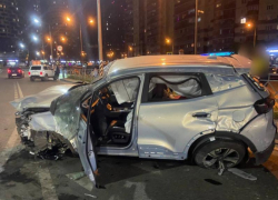 Стали известны подробности ДТП с перевернутой машиной в Воронеже 