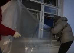 Опубликовано видео из частного дома, пострадавшего из-за БПЛА в Воронеже 