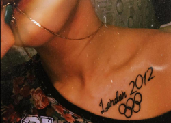 Воронежская гимнастка показала татуировку в память об Олимпиаде