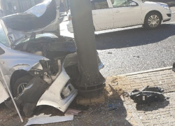 Volkswagen снес рекламную конструкцию у клуба «Аура» в Воронеже