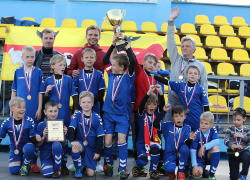 Юные воронежцы победили на футбольном турнире Романа Шишкина