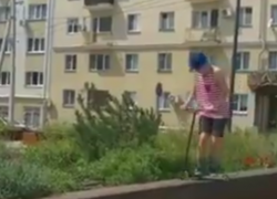 Экстремальное использование самоката показали в Воронеже 