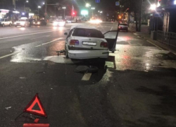 Последствия пьяной аварии у ж/д вокзала показали в Воронеже