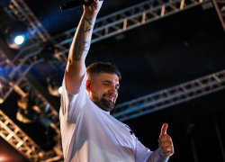 Фоторепортаж: Как прошел концерт Басты в Воронеже