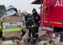 В Воронежской области прошли учения по тушению лесных пожаров