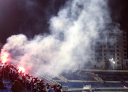 Воронежскому фанату едва не оторвало руки во время игры «Факела» с ФК «Тосно»