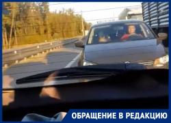 Москвичу преподали поучительный урок в воронежской пробке