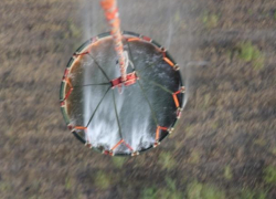 Героическое тушение пожара в "Погоново" сняли с борта вертолета 