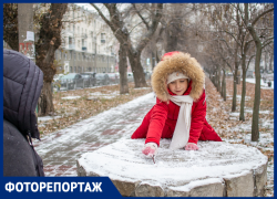 Ну вот и новогоднее настроение: как первый снег преобразил Воронеж 