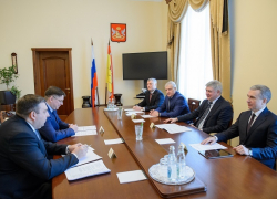 Тимур Ахунянов представил воронежскому губернатору Вячеслава Перегудова