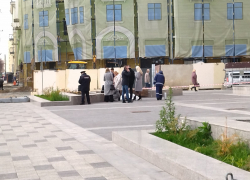 Полиция и СК работают на месте смерти немецкого бизнесмена в центре Воронежа