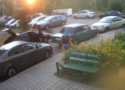 Преступление под прикрытием медицинских масок попало на видео в Воронеже, пока все спали