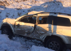 Грузовой поезд снес Mitsubishi Pajero в Воронежской области