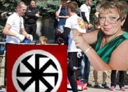 Ирина Кокорева искала «маньяков» и «фашистов», но проглядела свастику у «Единой России»