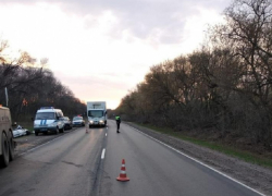 Мужчина стал жертвой ДТП с фурой на воронежской трассе 