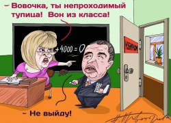 Воронежский губернатор споткнулся о Владимира Селянина по дороге в Кремль