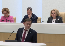 Нетёсов рассмешил Валентину Матвиенко на заседании Совета Федерации 