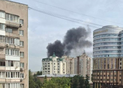 Черные клубы дыма напугали воронежцев утром 4 июня 