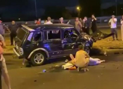 Опубликовано видео с места страшного ДТП с гибелью младенца в Воронеже