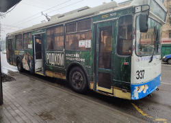 Троллейбусный маршрут временно прекратит работу в Воронеже 