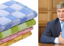 За голосование в пользу Александра Гусева пенсионерам дарят махровые полотенца