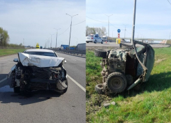 ДТП с пострадавшим мужчиной устроила москвичка на Hyundai в Воронежской области