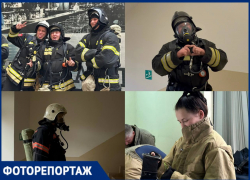 Пламя в сердцах и сталь в мышцах: пожарные Воронежа штурмовали 25 этажей