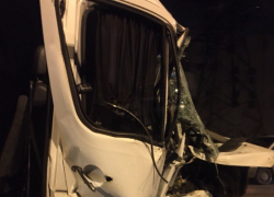 В Воронеже столкнулись МАЗ, микроавтобус и две «Газели» 