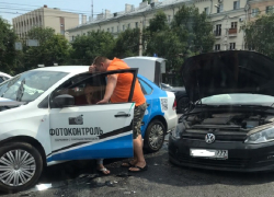 Опубликовано видео ДТП с участием автомобиля горпарковок