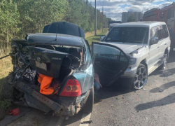 Двое детей пострадали в столкновении машин на обочине воронежской дороги 