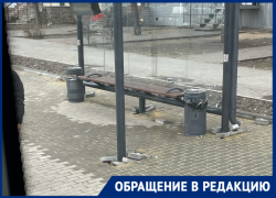 Небрежное строительство испортило воронежцам все впечатление от умной остановки