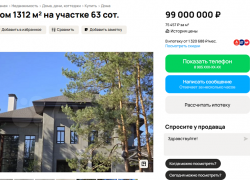 Коттедж по цене квартиры Долиной пытаются сбыть под Воронежем