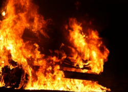 В Воронежской области на ночном пожаре пострадали двое мужчин