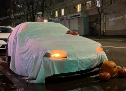 Необычное привидение "с моторчиком" заметили на воронежской улочке