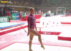 В первом этапе клубного Чемпионата в Италии победила воронежская гимнастка Ангелина Мельникова