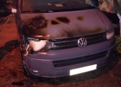 За ночь в Воронеже сгорело несколько автомобилей