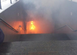 В МЧС рассказали подробности о пожаре в воронежском подземном переходе