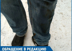 Я чуть не сломал ногу на льду у детской поликлиники! – житель Воронежа