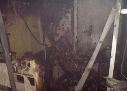 В Воронеже из-за пожара в магазине эвакуировали шесть человек 