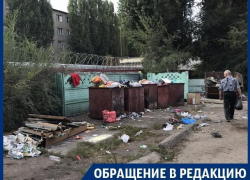 Воронежцы жалуются на утопающий в мусоре микрорайон