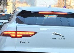 Электрический Jaguar за 6 млн рублей заметили в Воронеже