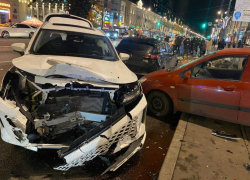 Очень массовое ДТП устроил воронежец в центре города 