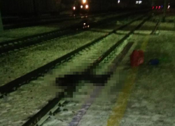 Опубликовано фото раздавленного поездом мужчины под Воронежем