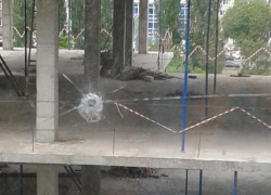 Воронежцы сообщили о стрельбе по окнам возле стройки медцентра на Московском проспекте 