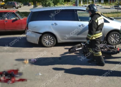 Стали известны подробности кровавого ДТП с мотоциклистом в Лисках