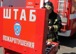 В Воронеже "полыхал" пивзавод