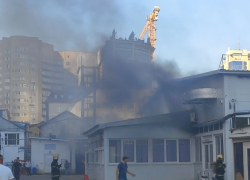 Из-за поджога мог вспыхнуть новый пожар на Кольцовском рынке Воронежа