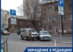 Первую жертву платной парковки сняли в Воронеже