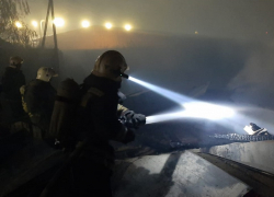 Подробности пяти бушующих пожаров озвучили в воронежском МЧС 